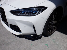 BMW M4  栃木県小山市から 板金 塗装 修理でご来店です。