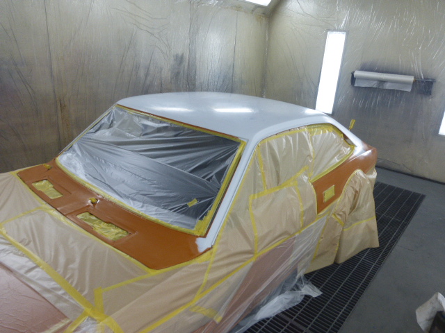 旧車のルーフパネル 錆修理 サニー カリーナ 栃木県宇都宮市の自動車修理 板金塗装といえば 有 半田モータース